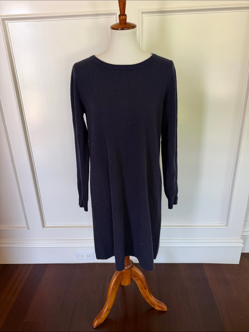 Repeat cashmere sweater dress